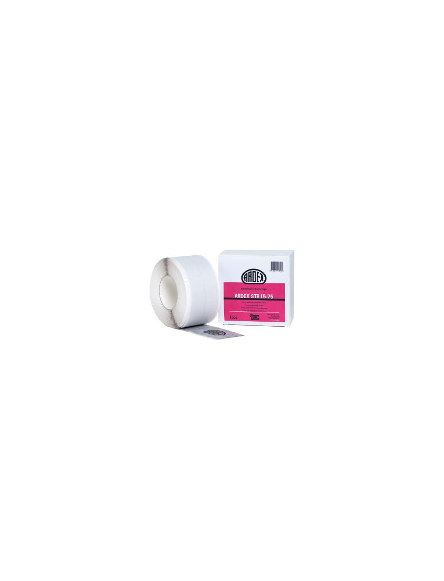 Ardex STB Tape 75mm X 15m Self Adhesive Butynol Tape